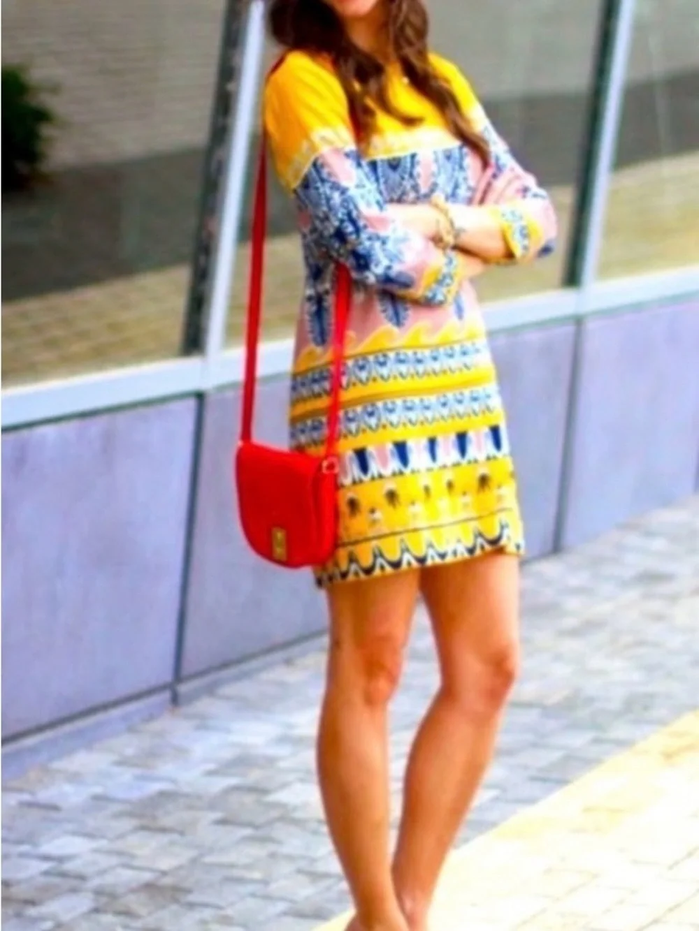 J.Crew Jules Printed Silk Scroll Motif Shift Dress, Size 14